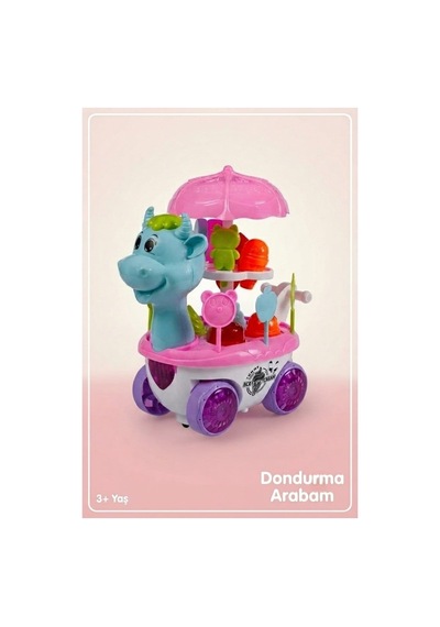 Tıfıl Toys Sesli Işıklı Benim Dondurma Arabam Evcilik Oyuncağı