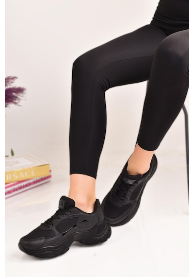 Kadın Kalın Comfort Taban Günlük Sneaker Spor Ayakkabı 001