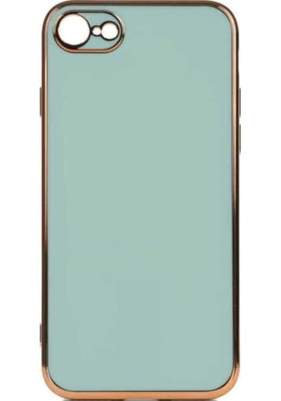 Apple Uyumlu iPhone Se 2020 Kılıf Zore Bark Kapak Light Green
