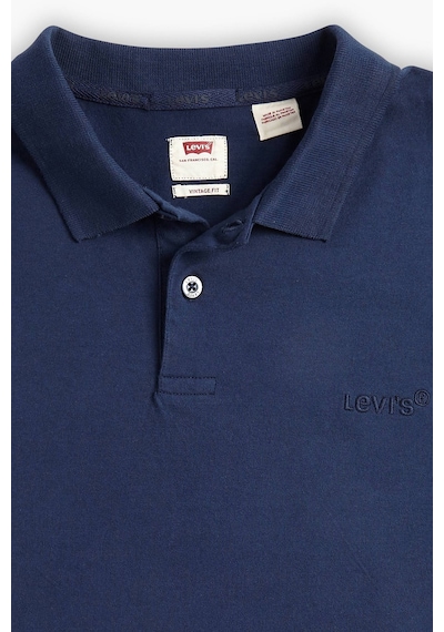 Levi's Relaxed Fit Erkek Lacivert Vintage Fit Polo Yaka Tişört - A6735-0001 Lacivert