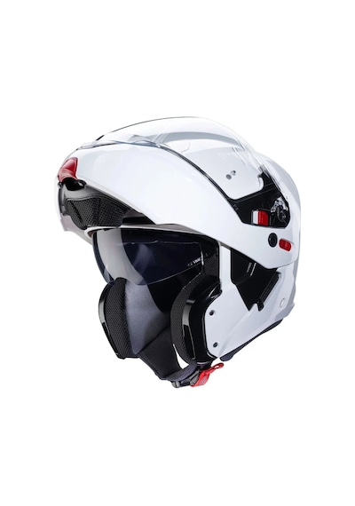 Caberg Horus X Çene Açılır Güneş Vizörlü  Motosiklet Kaskı Parlak Beyaz