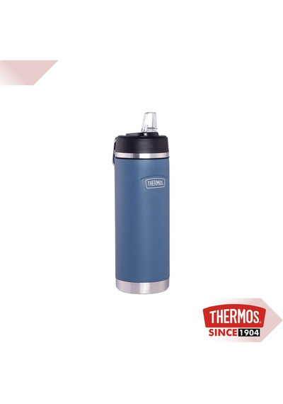 Thermos Icon Serisi Paslanmaz Çelik Pipetli Termos 0.71 L Mavi