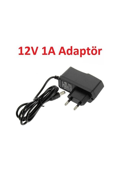 12 V 1 Amper Led Modem Mini Uydu Adaptörü