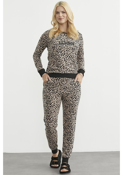 Sementa Leopar Desenli Pijama Takım - Kamel M