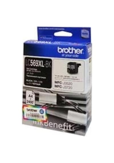 Brother Lc569xlbk Black Siyah 2.400 Sayfa Kartuş Mfc-j3520-j3720 Kdo