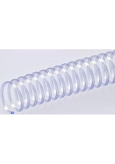 Plastik Helezon Spiral Şeffaf 100'lü 10 MM