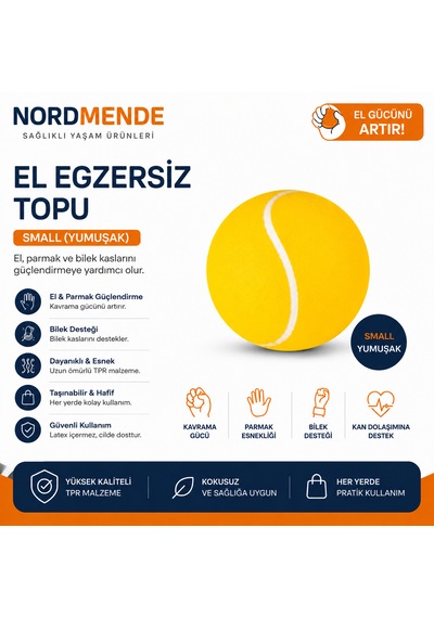El Egzersiz Topu Sünger