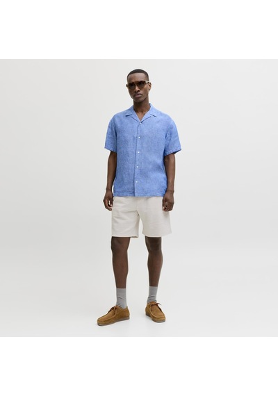 Jack & Jones Erkek Bol Kalip Sweat Sort - Karl - 12277557 - 2 Cloud Dancer