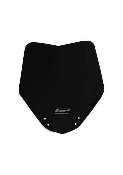 GP Kompozit KTM Duke 250 2011-2016 Uyumlu Spor Ön Cam Siyah 27 cm