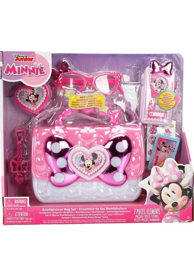 Minnie Mouse Sevimli Kurdele Çanta Seti