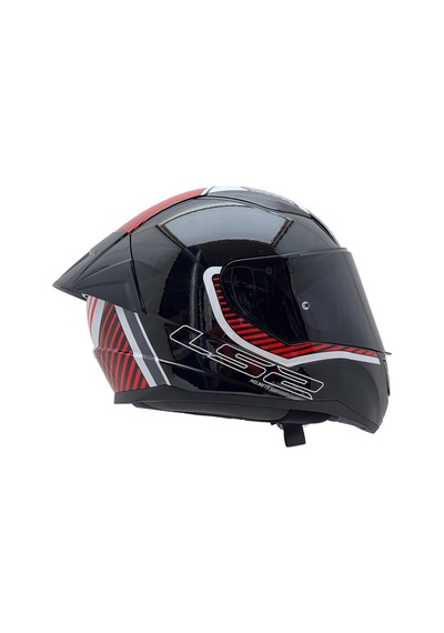 Ls2 Rapid 2 Extra Full Face Motosiklet Kaskı Şeffaf + Siyah Vizörlü Mat Sarı - Mavi