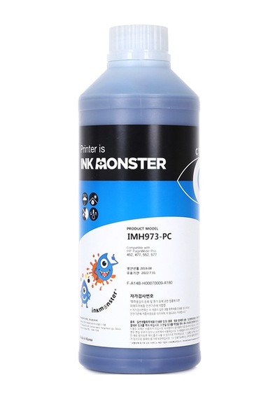 İnkmonster Hp 971 Pigment Mavi Şişe Mürekkep 1lt