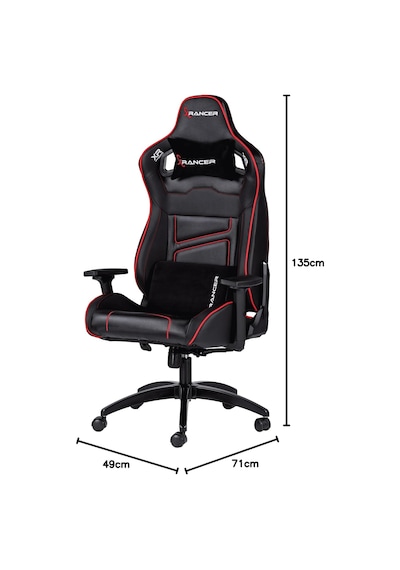 Bıg Boss Serisi Profesyonel Oyuncu Koltuğu, Ergonomik Tasarım, 180 Derece Ayarlanabilir Sırt Açısı, Kaliteli Süng Diğer