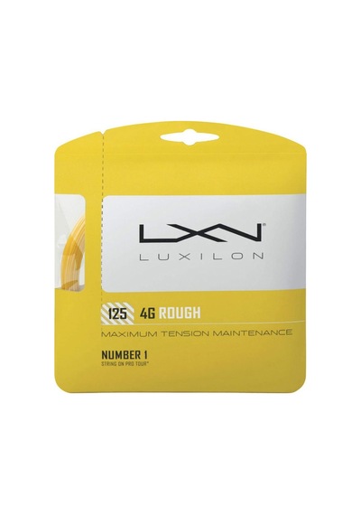 Luxilon 4G Rough 125 Raket Kordajı 1.25 MM Kordaj Sarı Wrz997114