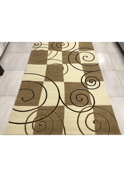Saray Halı Vizyon 10325 A 150X230 Kahve Krem 4 M2 Halı !