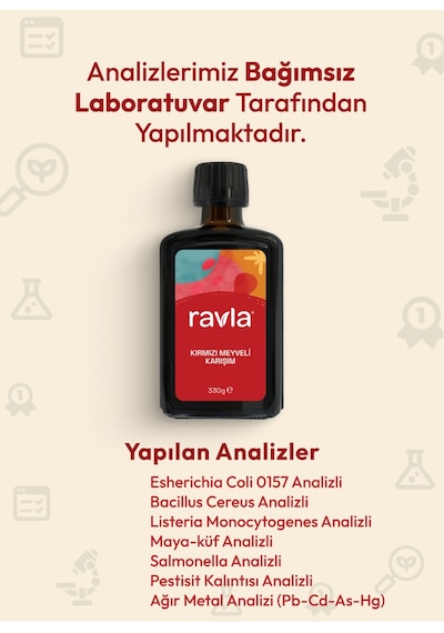 Ravla Kırmızı Meyveli Karışım - 330g