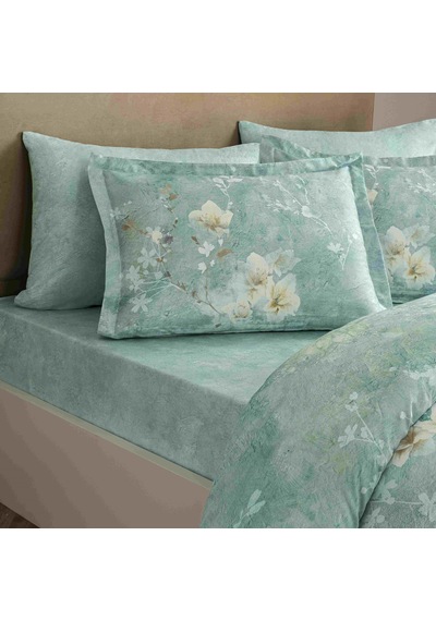 Linens Sc Seine Nevresim Takımı Çift Kişilik Turkuaz Turkuaz