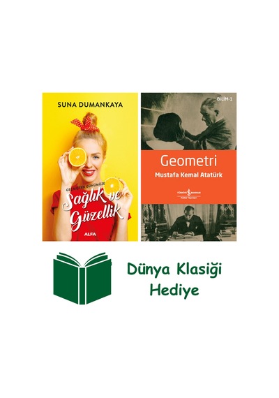 Geçmişten Günümüze Sağlık Ve Güzellik + Geometri + Dünya Klasiği Hediye