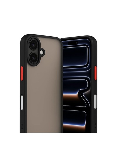 Apple Uyumlu iPhone 17 Uyumlu Kılıf Montreal Silikon Kapak - Siyah