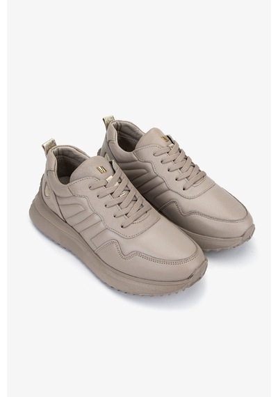 Valmenti Kadın Hakiki Deri Vizon Sneakers & Spor Ayakkabı 1065 901 Bn Ayk Sk25-26 Vızon Dr Vizon