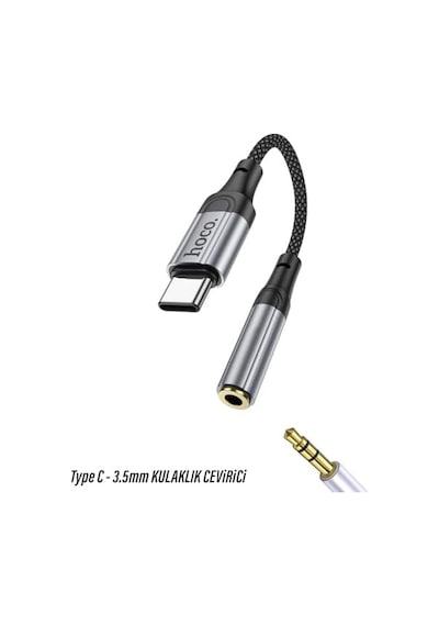 Typec Kulaklık Dönüştürücü , Apple Ve Ses Çıkışı Type-c Telefonlarla Uyumlu Jack Aparat Çevirici Type-c To 3.5mm