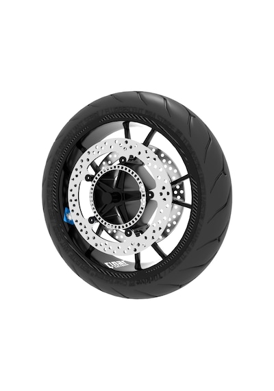 Karbon Fiber Dokulu 4 Parçalı Keskin Jant Şeridi Sticker Çınar Extreme