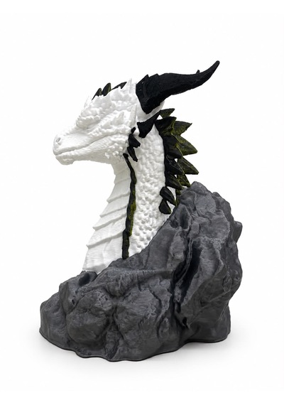 Dağın Ejderi 15cm Dekoratif Biblo 3d Baskı