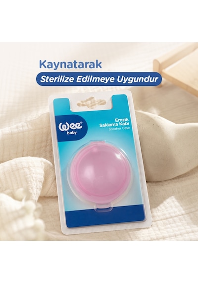 Wee Baby Emzik Saklama Kutusu Pembe