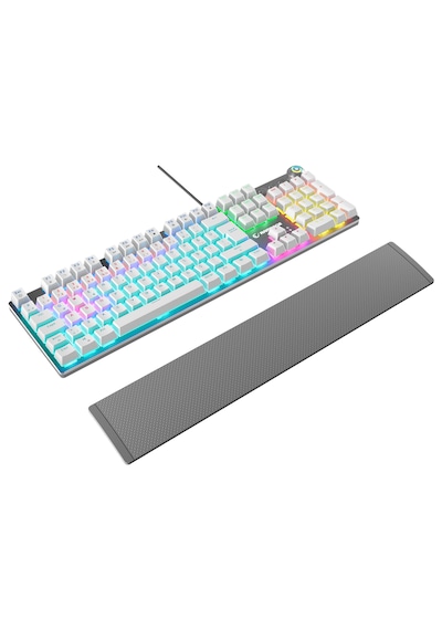 Kb-r28 Blade Plus Beyaz Gökkuşağı Tam Türkçe Red Switch Mekanik K