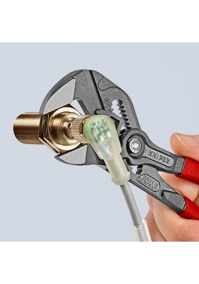 Knıpex Düz Ağızlı Rekor Fort Pense Buton Ayarlı 180 Mm 8601180