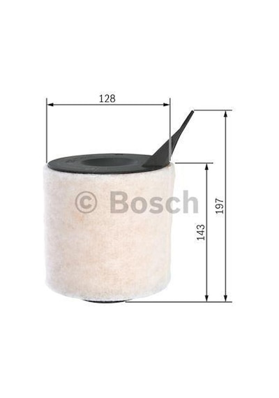 Bmw 1.16 E81e87 Hava Filtresi 2005 - 2011 Bosch