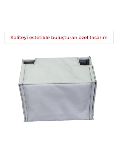 Akü Muhafaza Kılıfı - Gri- 70ah-72ah-74ah-76ah Amper Uyumlu