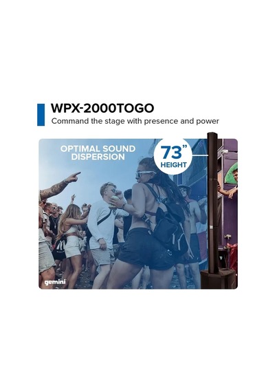 Wpx-2000togo Modüler Taşınabilir Pa Hoparlör