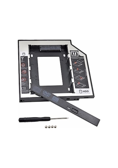 Hadron Hd967 12.7 MM Sata Hdd Caddy Laptop İkinci Hdd Kızak Yuvası