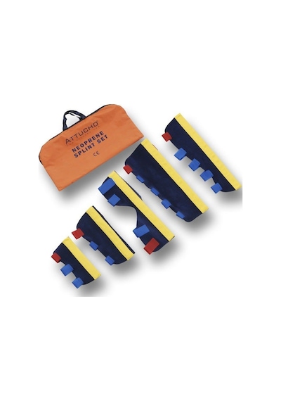 Ambulans ve İlk Yardım İçin 5 Li Set Neopren Atel Set