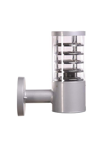 Avonnı Bap-68155-bby Gri Elektrostatik Toz Boyalı Dış Mekan Aydınlatma, E27, Aluminyum, Polikarbon Cam, 24cm Sku: Smgstkad75be725b