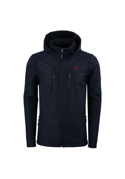 Buratti Suya Ve Rüzgara Dayanıklı Kapüşonlu Softshell Erkek Mont 5855045 Lacivert