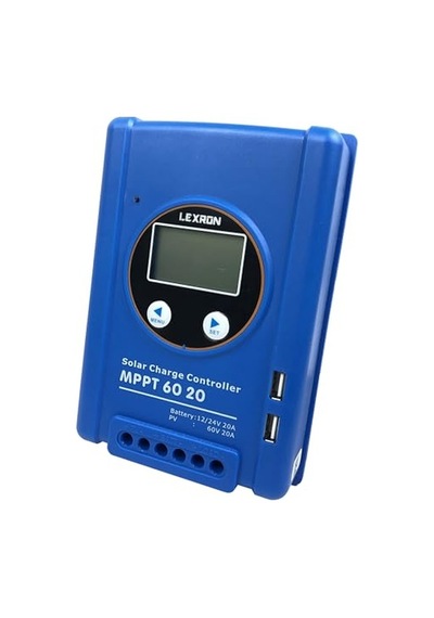 20a Amper Mppt 12/24v Solar Şarj Kontrol Cihazı Mppt Regülatör Lexron