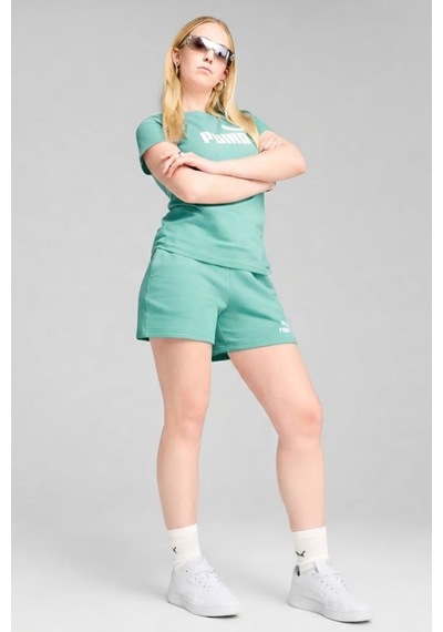Puma Ess No. 1 Kadın Tişört YESIL
