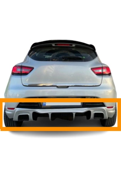Clio 4 Rs Arka Tampon Eki Boyasız
