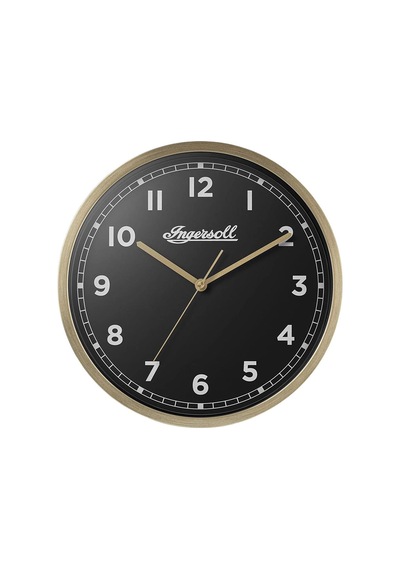Ingersoll Ic001gb Duvar Saati Siyah