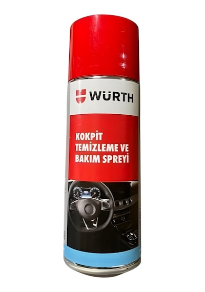 Würth Kokpit Temizleme Ve Bakım Spreyi 400 Ml 1 Adet