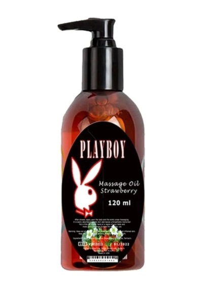 Süper Playboy Çilek Aromalı Masaj Yağı 120 Ml