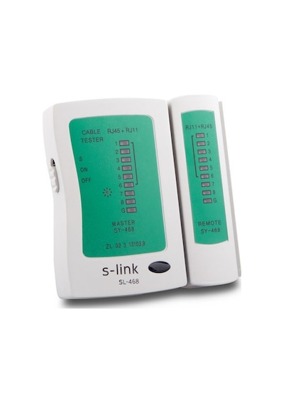 S-Link Sl-468 Rj-45.Rj-11 Lüks Kablo Test