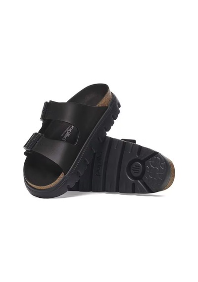 Birkenstock Arizona Chunky Bf Kadın Terlik 1029077-black Beyaz