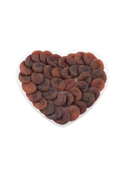 Ufresh Gün Kurusu Kayısı Şeffaf Kalp Tabak 500 G