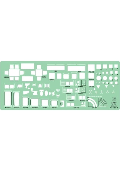 Linex Tefriş Şablonu - 1 - 50 - 1231S
