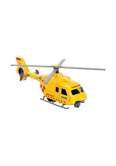 Sesli Ve Işıklı Çek Bırak Helikopter Çok Renkli