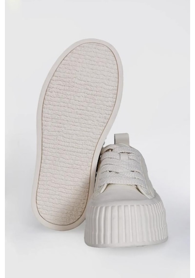 Lufian Lufıan Dıana Beyaz Deri Kadın Sneaker 001