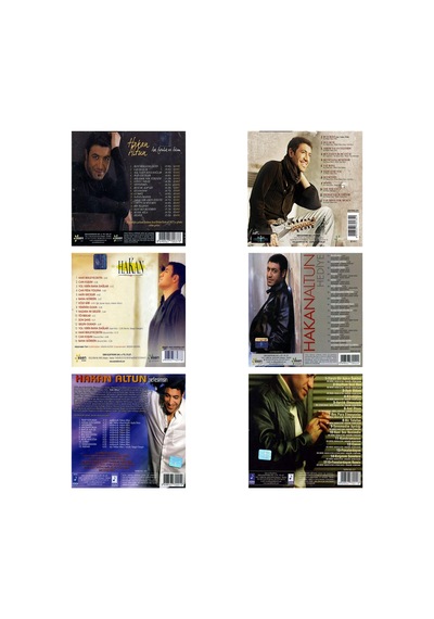 Esenshop 6'lı Cd Set 9 6 Cd -hakan Altun -hakan- Hediye - Nefesimsin - Yaralı - Aşk Ayrılık- Senden